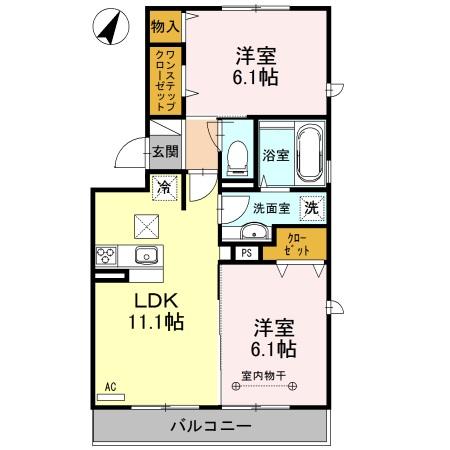 コスモ・アルカディアの間取り