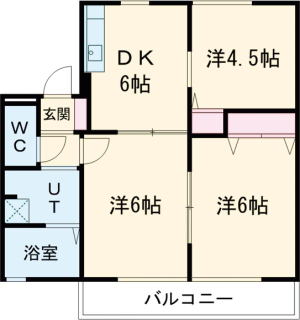 ラグーナCの間取り