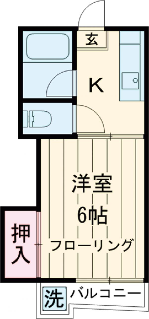 メゾンブランシュの間取り
