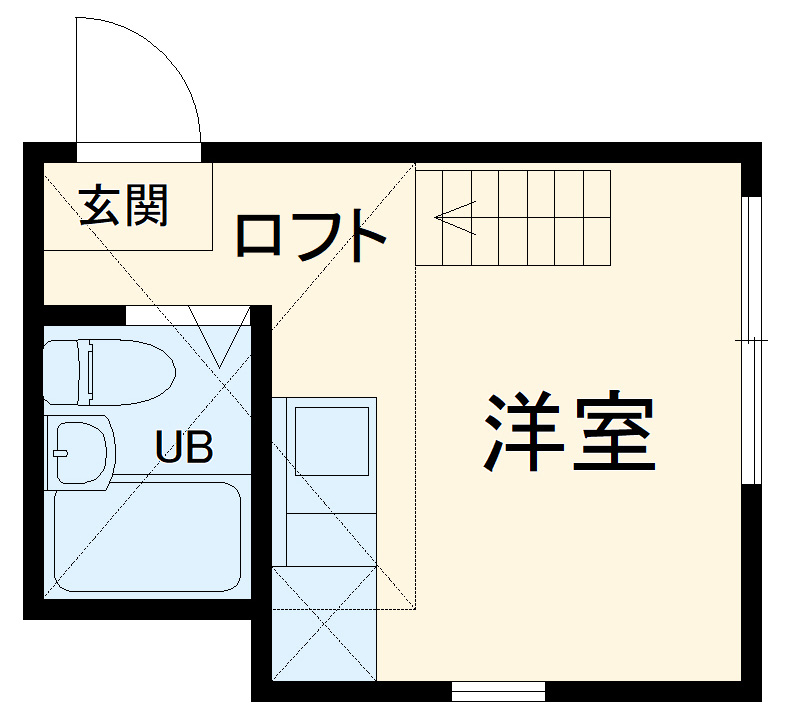 ユナイト衣笠ロジャー・スペリーの間取り