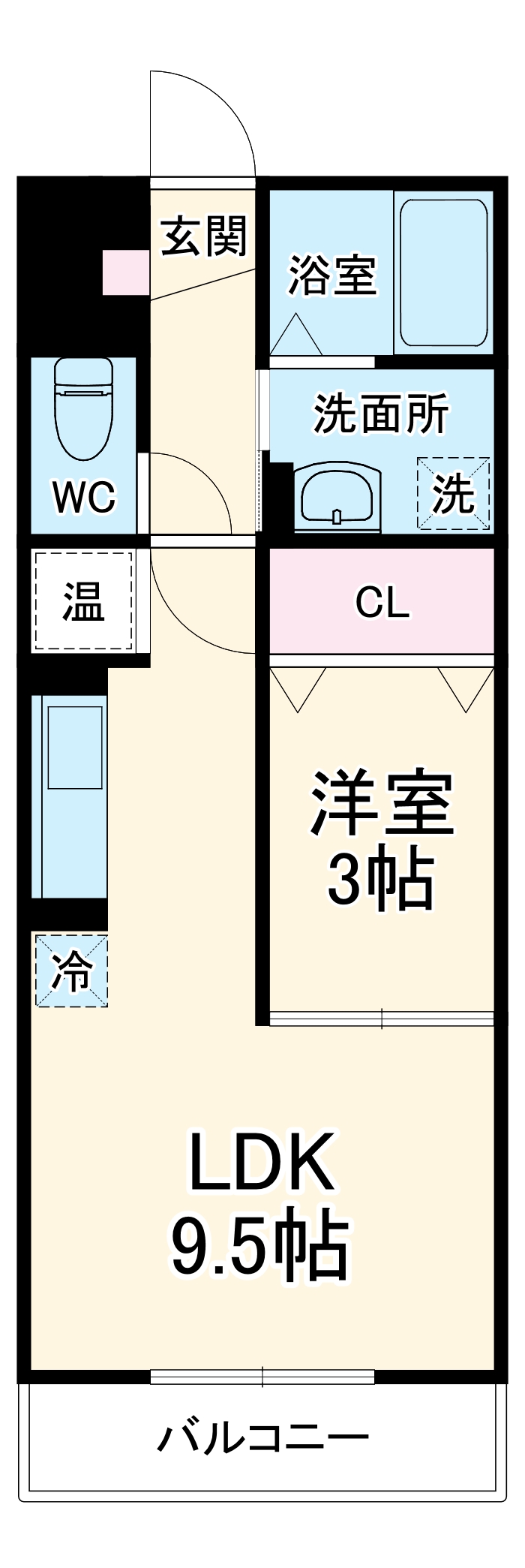 モンテローザの間取り