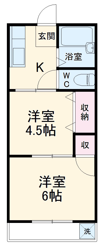 エクセレントYOKOSUKAの間取り