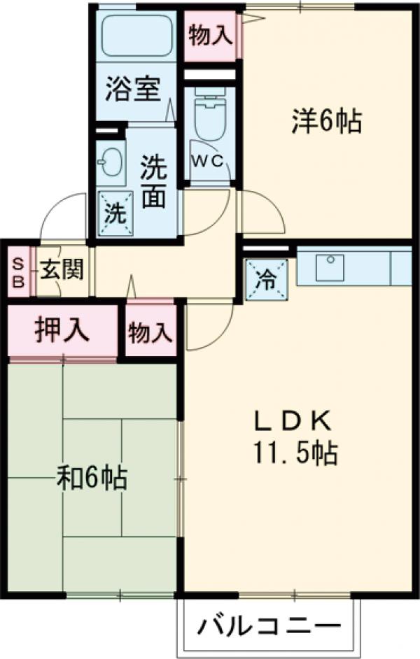 ウイングバードの間取り