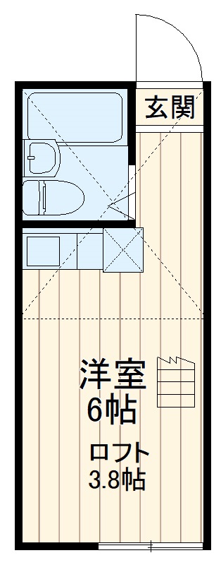 ユナイト野島リオプラテンセの間取り
