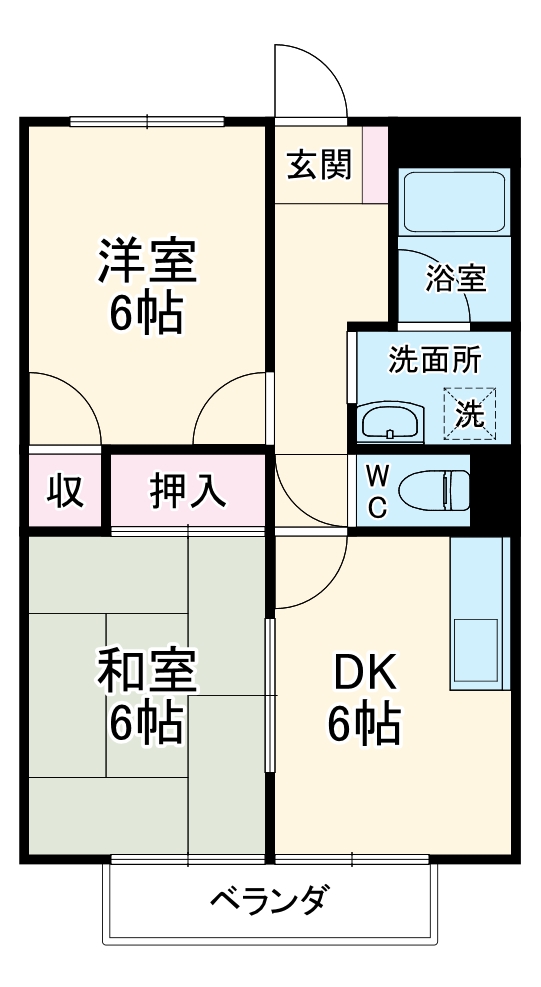 サープラスⅡ曙の間取り