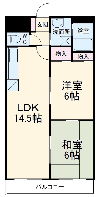 クラスレス八田の間取り