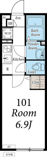 リブリ・アサンテの間取り
