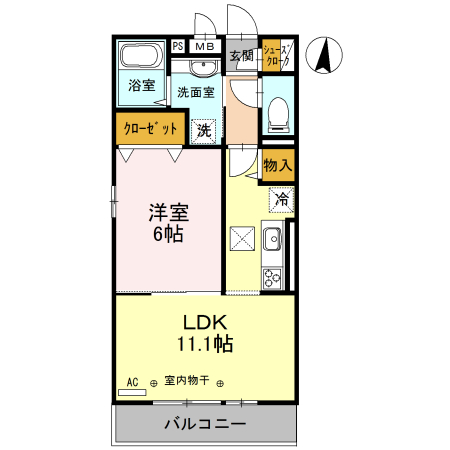 フェアリーシャトーの間取り