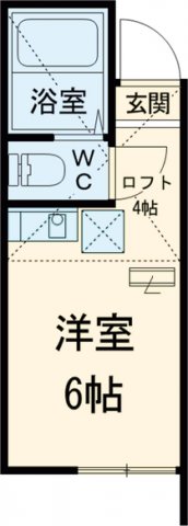 ユナイト追浜モンペリエの間取り