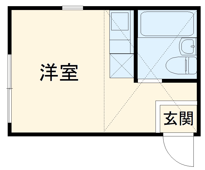 ユナイト田浦アステリオンの間取り