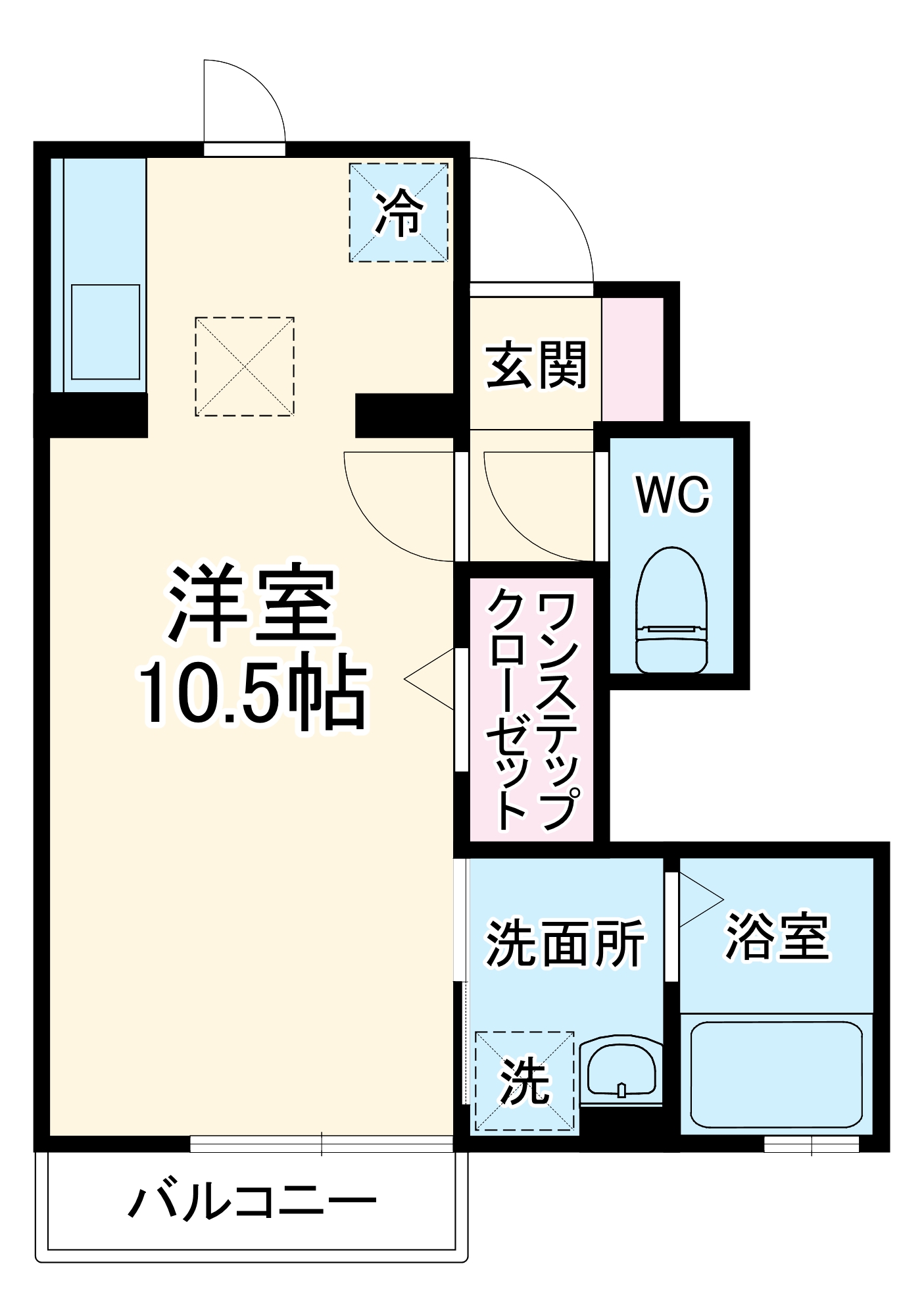 タカラコートの間取り