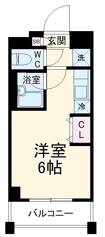 EXIA元住吉の間取り