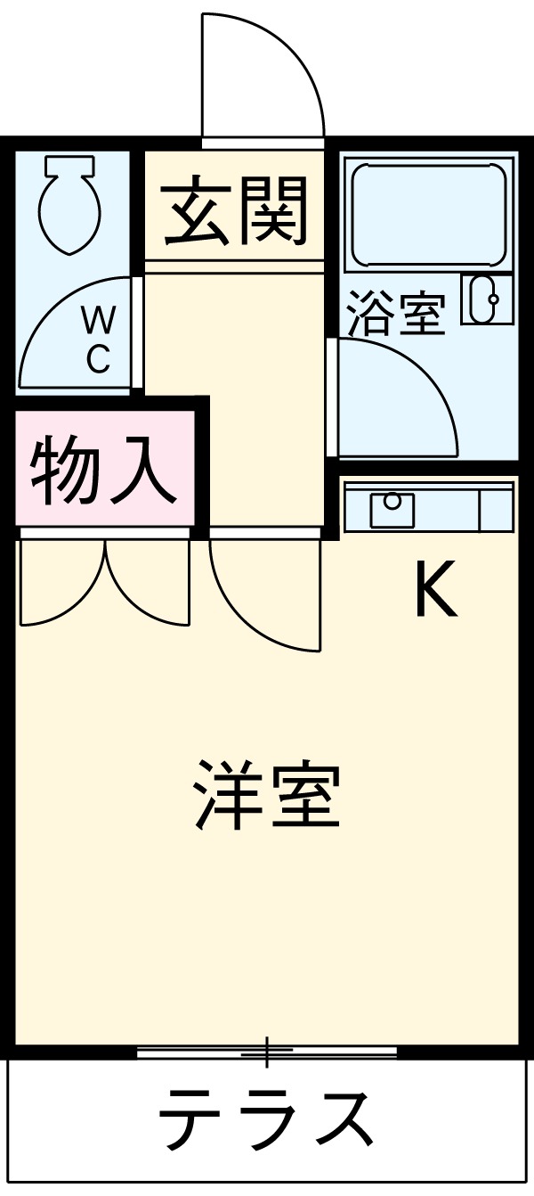 Ｔーコーポの間取り