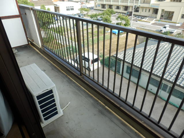 9/23 バルコニー