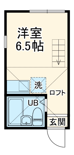 ユナイト大道ヘンリーパーセルの間取り