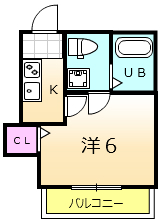 カーサ・デ・ナル鶴間の間取り