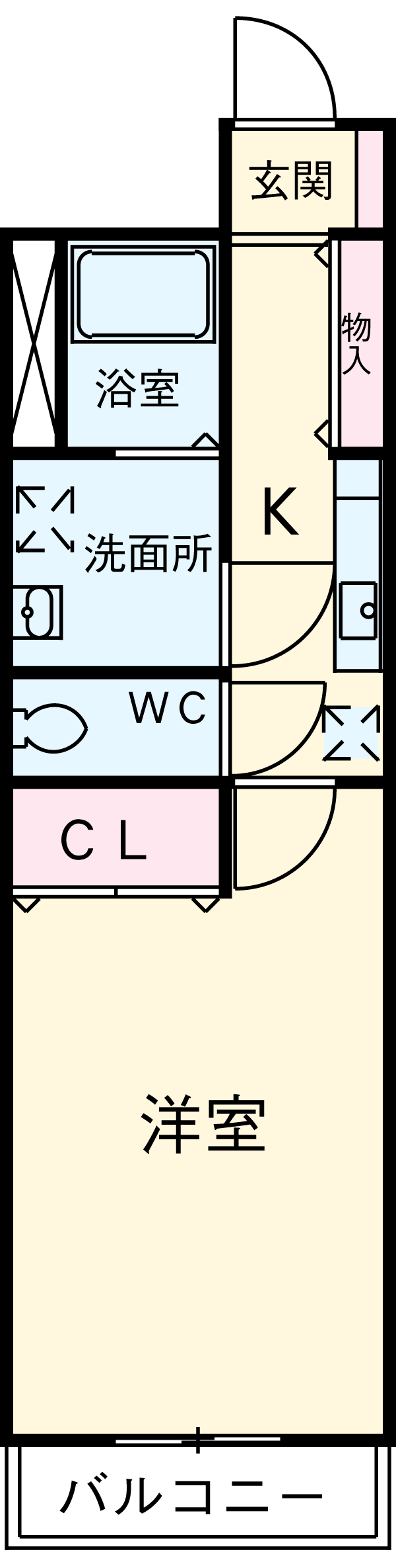 プランドールの間取り