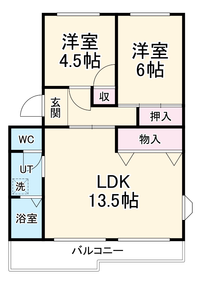 マンション桜台の間取り
