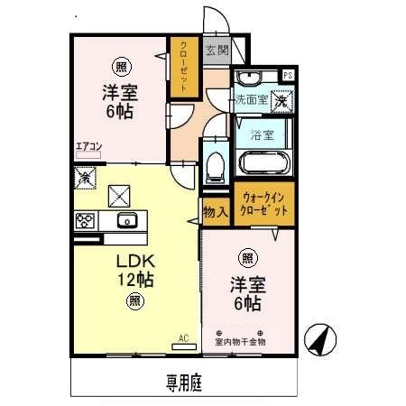 ルピナスⅦの間取り