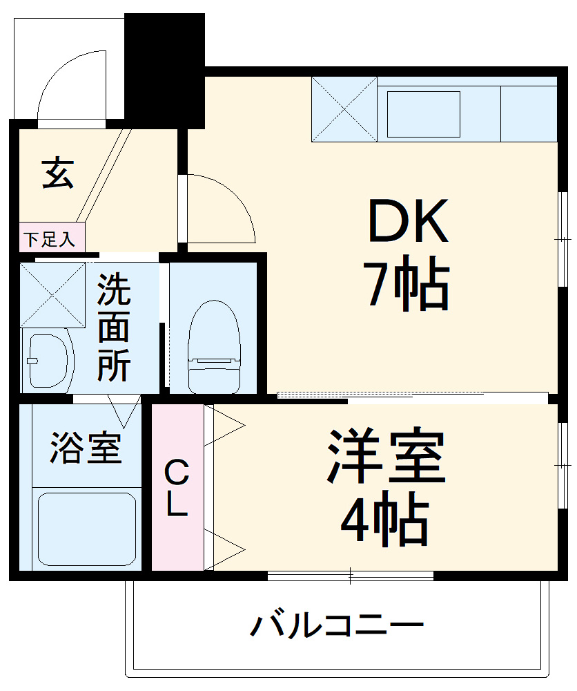 オレオマンションの間取り