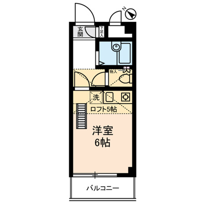 シーサイドカモシタの間取り