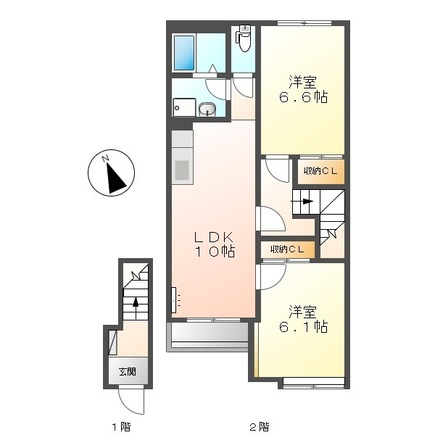 リバーサイドハイムの間取り