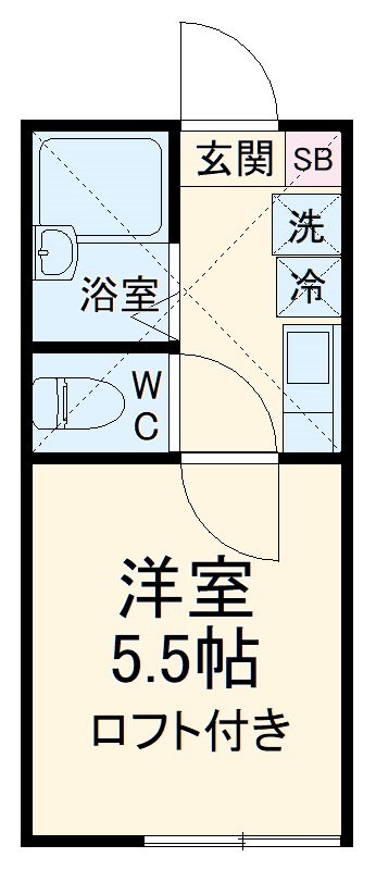 ベルフラッツ元住吉の間取り