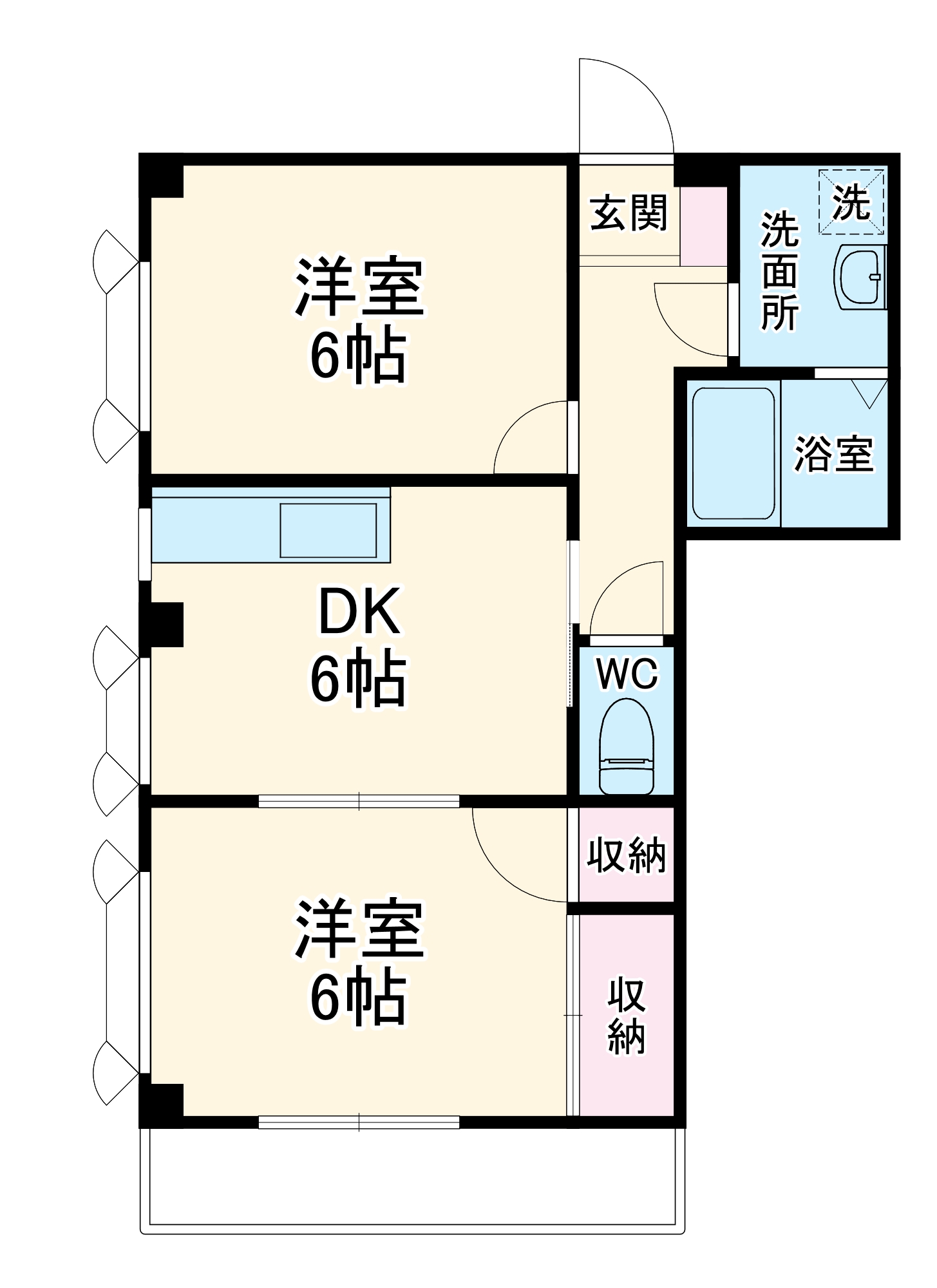 メゾン高橋の間取り