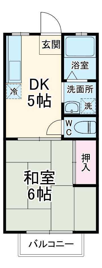 ファミール天王森の間取り
