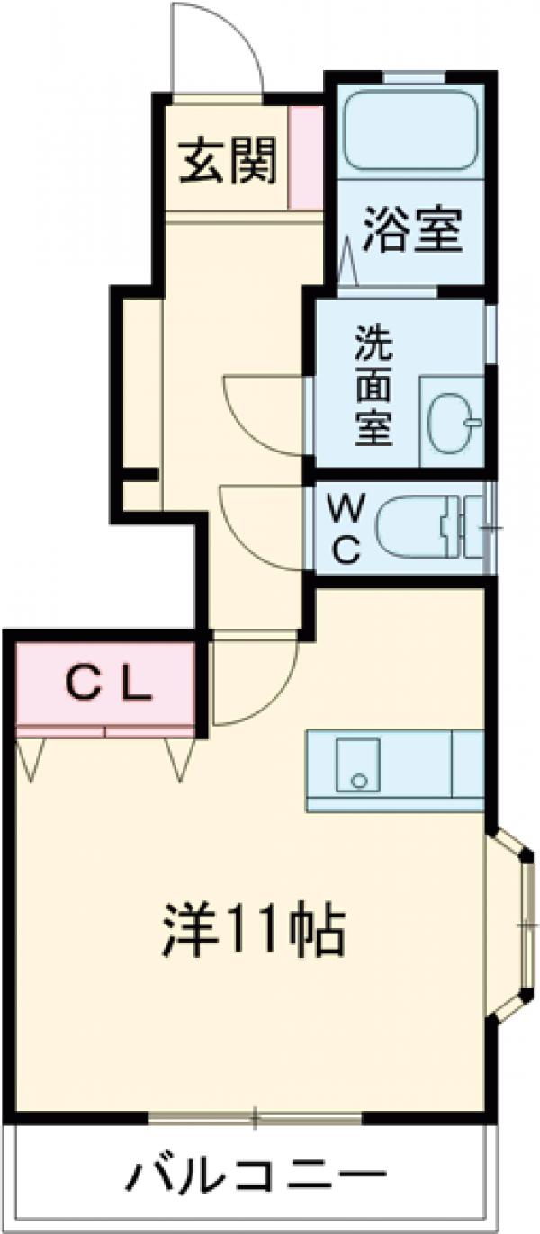 カサエスペランサBの間取り