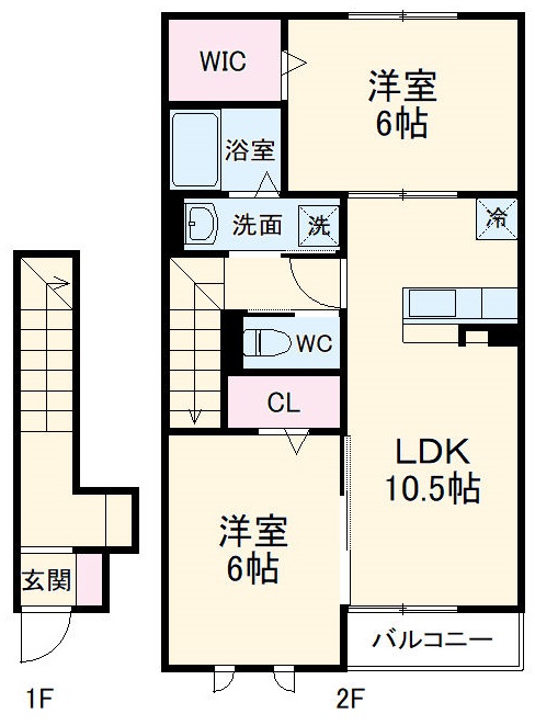 サリーレの間取り