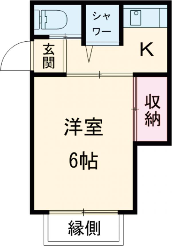 新谷荘の間取り
