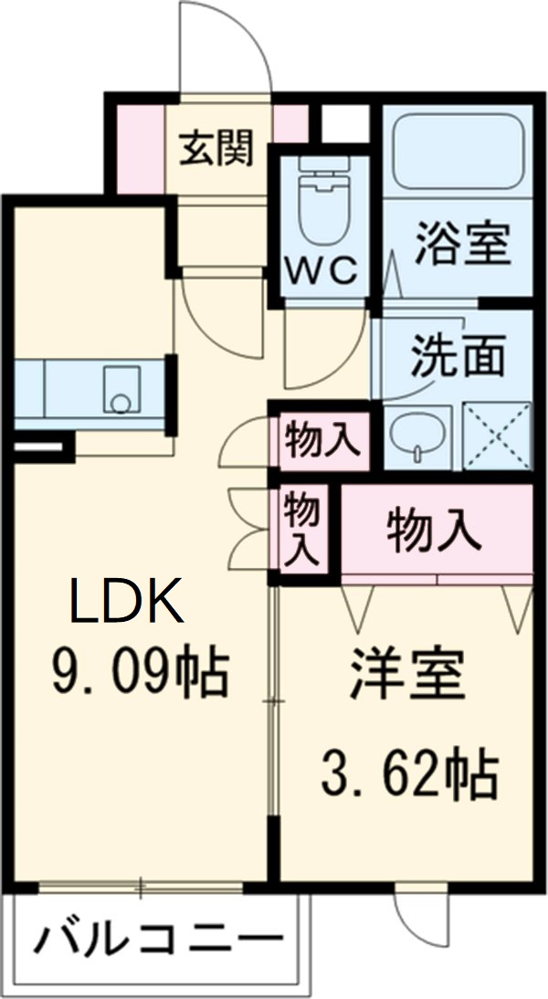 Grand espoirの間取り