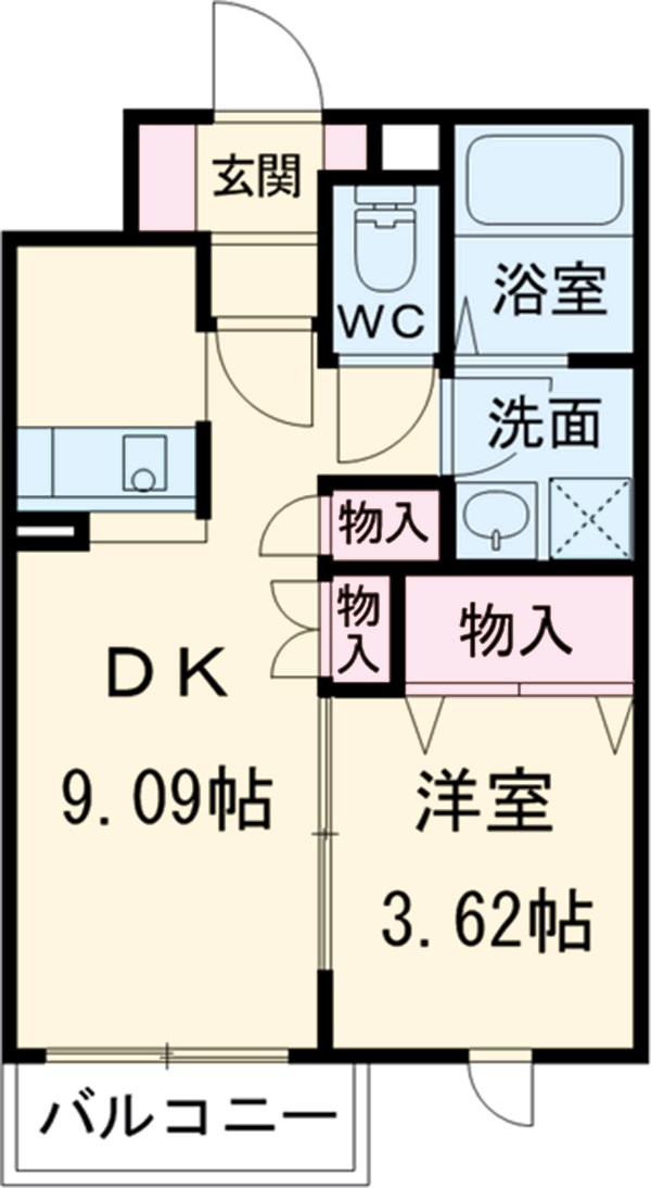 Grand espoirの間取り