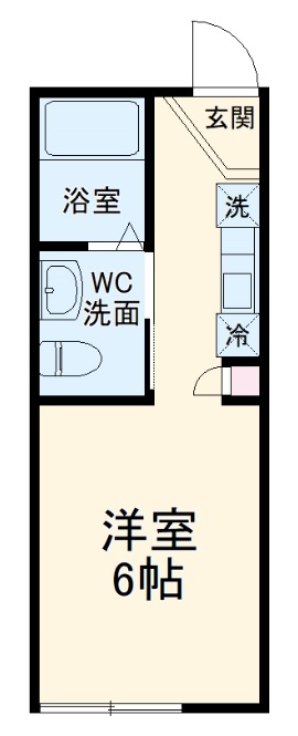 Garden Court上大岡B号棟の間取り