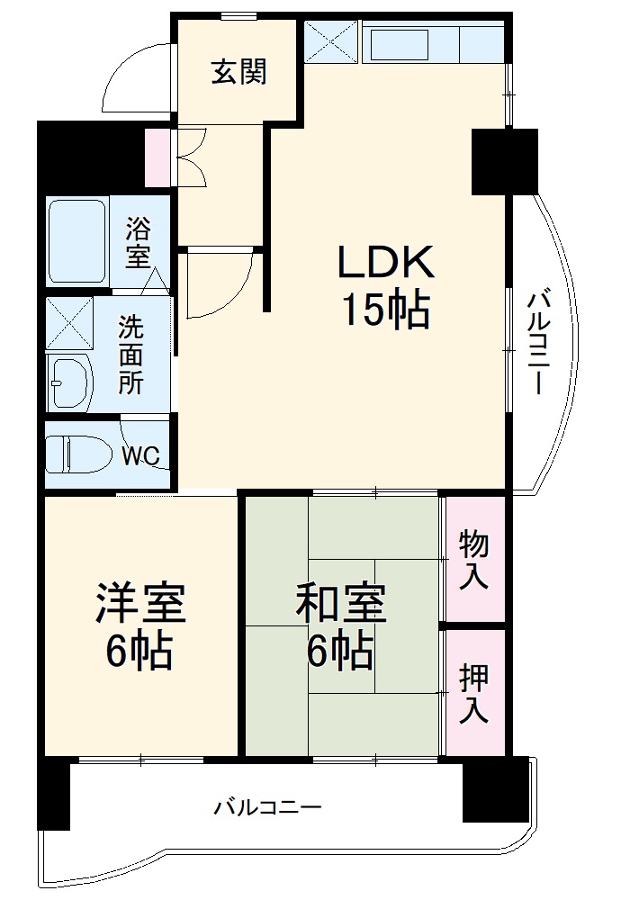 アネックス高畑の間取り