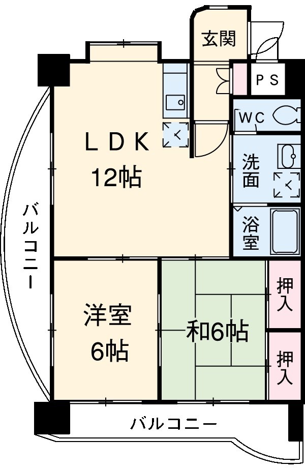アネックス高畑の間取り