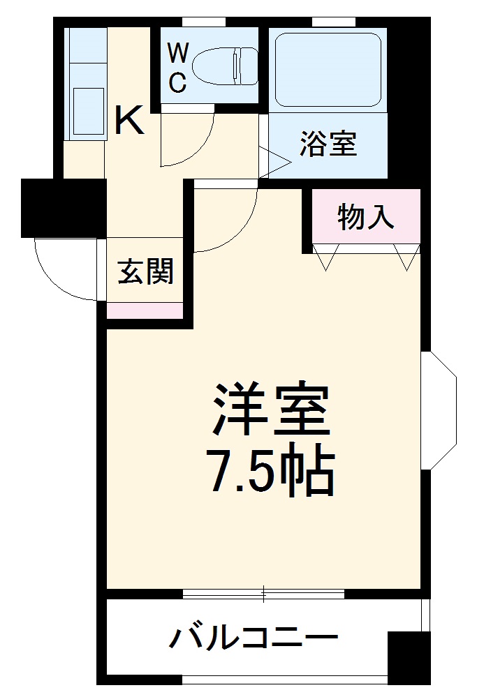 イーグルマンションの間取り