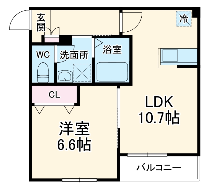 エフ.ティ コーポの間取り