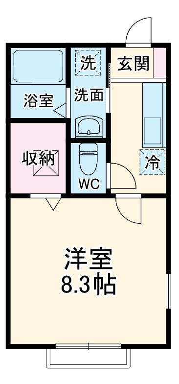 メゾンクレールの間取り