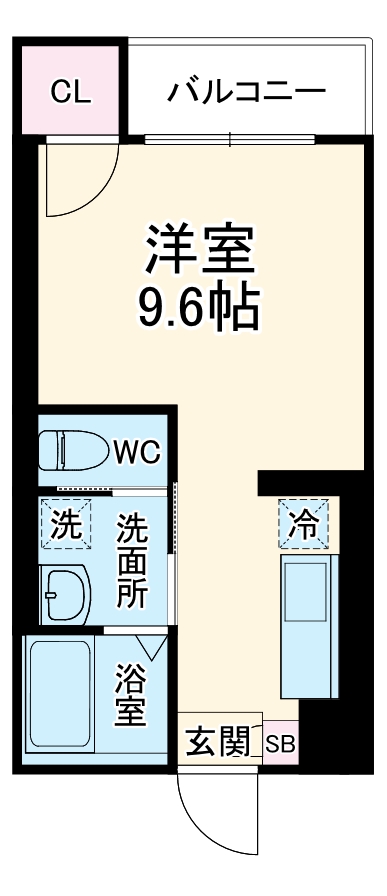 REGALEST 谷塚の間取り