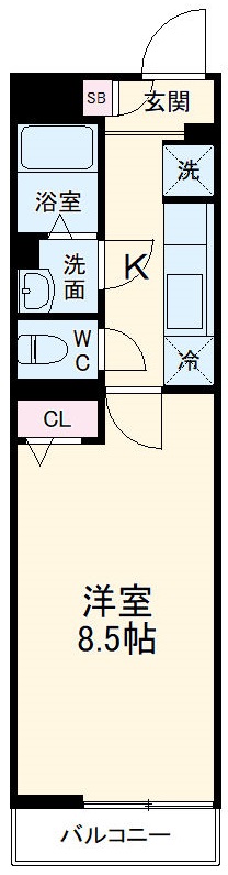 リブリ・草加瀬崎Ⅱの間取り