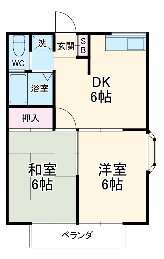 エステートピア21の間取り