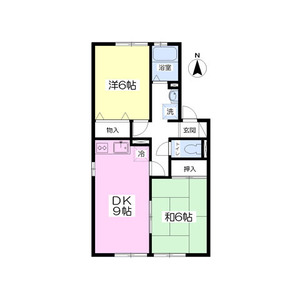 アグリハイツAの間取り