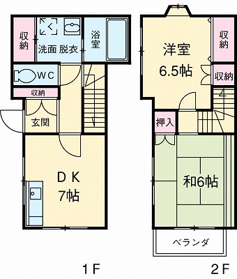 小矢部ハウスの間取り