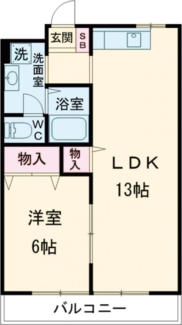 アメージングエステートBの間取り