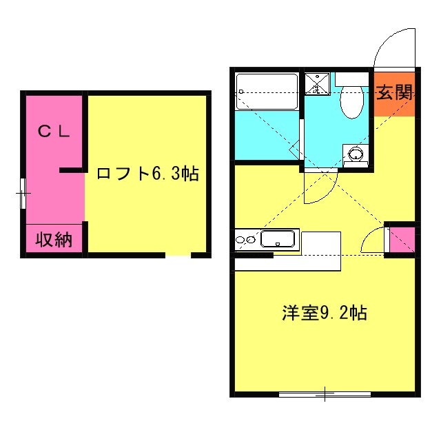 プリマ十番館の間取り