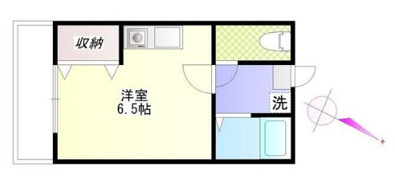清水荘の間取り