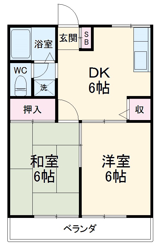 コンフォートYOUの間取り