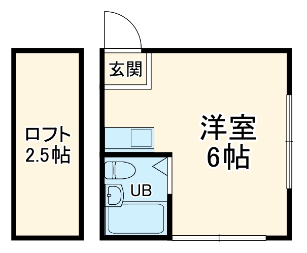 海風ハイツの間取り